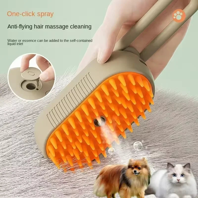 🐶🐱 3-in-1 Pet Grooming Brush