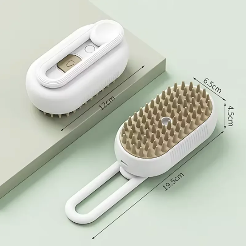 Pente de Gato Escova para Pelo de Pet Escova para Cachorro com Pelo Escova de Massagem para Banho de Cachorro Escova para Pelo de Gato Limpeza de Filhotes Suprimentos para Animais de Estimação