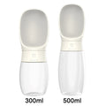 1 Garrafa de Água para Pets de Viagem 300ml 500ml Tigela Integrada Portátil para Cães Gatos Viagens e Atividades ao Ar Livre