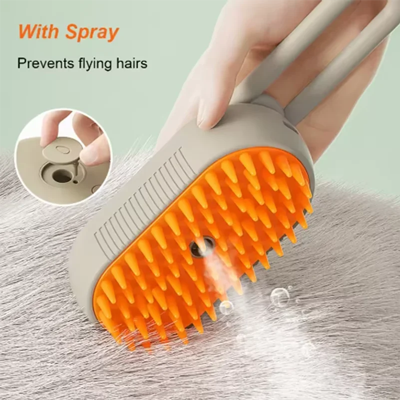 Pente de Gato Escova para Pelo de Pet Escova para Cachorro com Pelo Escova de Massagem para Banho de Cachorro Escova para Pelo de Gato Limpeza de Filhotes Suprimentos para Animais de Estimação