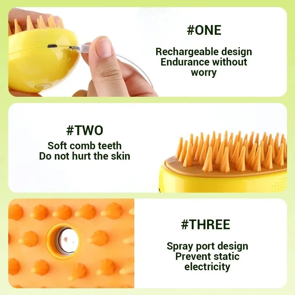🐶🐱 Pet Steam Brush
